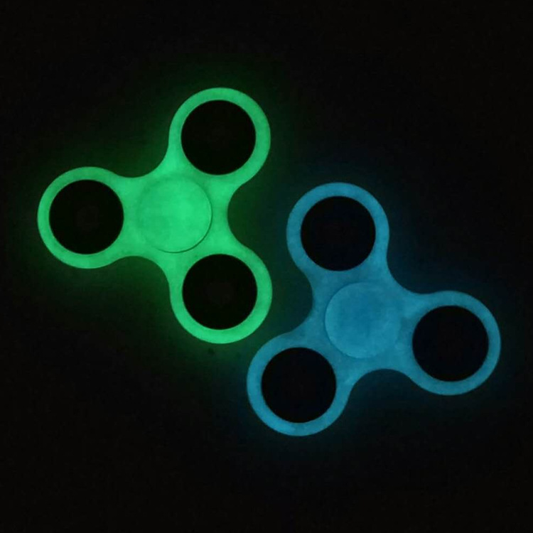 green night light spinner