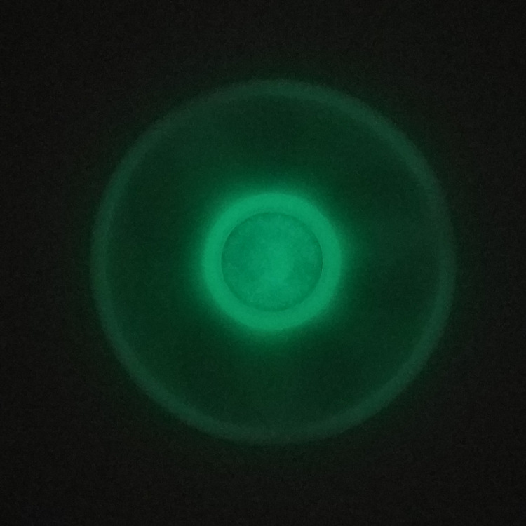 green night light spinner